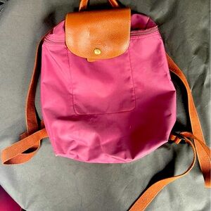 Authentic Longchamp Le Pliage “Sac A Dos” - Modele Depose
